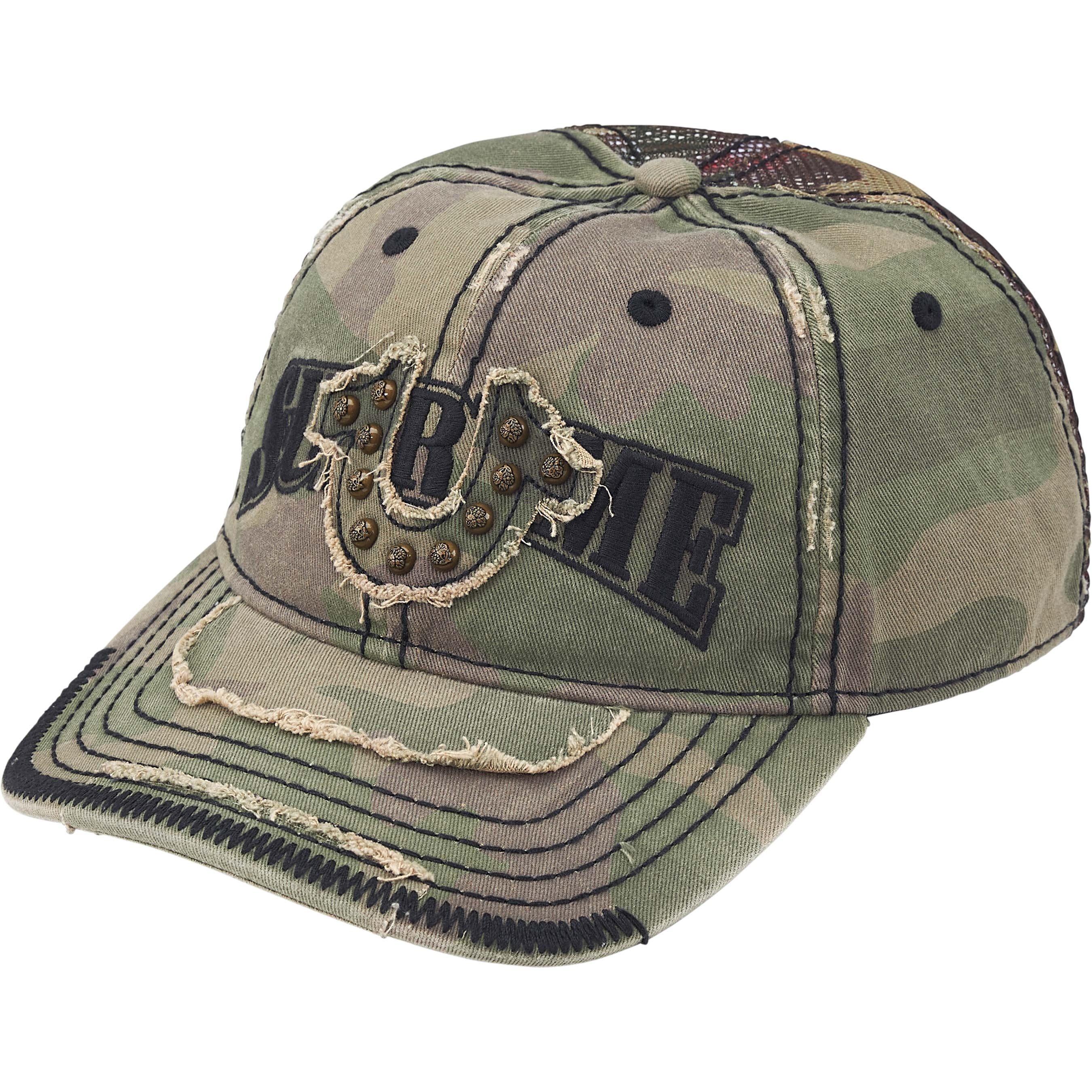 Supreme Supreme True Religion Mesh Back 6-Panel (FW25) - Olive Camo - $78
