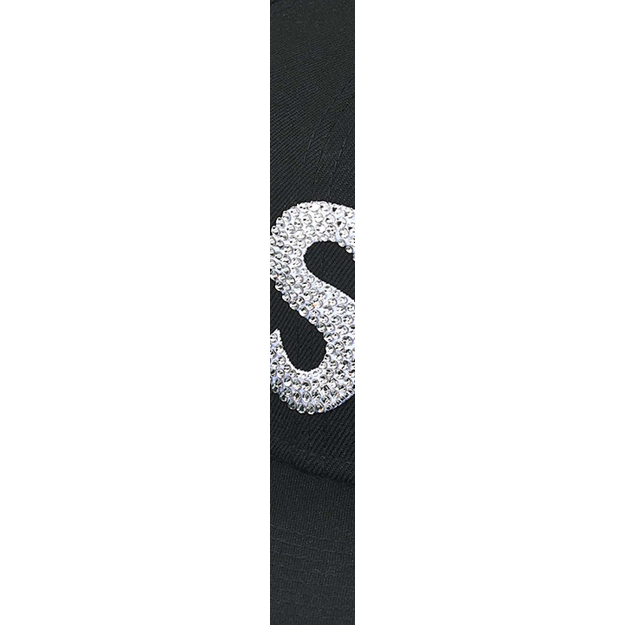Supreme Swarovski S Logo New Era (FW25) - Black - $198
