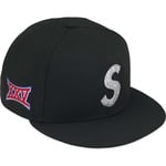 Supreme Swarovski S Logo New Era (FW25) - Black