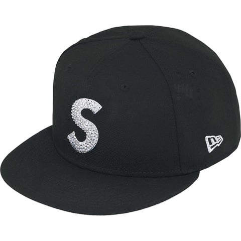 Supreme Swarovski® S Logo New Era® - Black