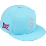 Supreme Swarovski S Logo New Era (FW25) - Light Blue