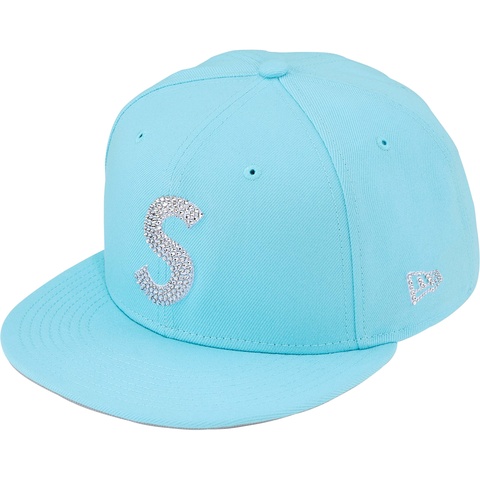 Supreme Swarovski® S Logo New Era® - Light Blue