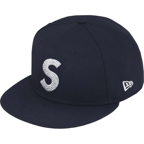 Supreme Swarovski® S Logo New Era® - Navy