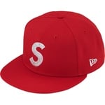 Supreme Swarovski S Logo New Era (FW25) - Red
