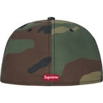 Supreme Swarovski S Logo New Era (FW25) - Woodland Camo