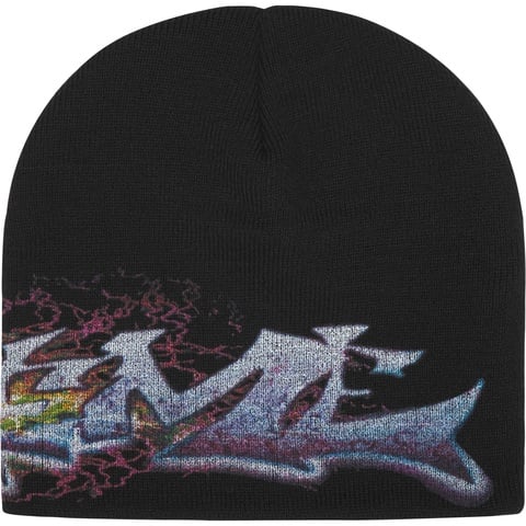 帽子 Supreme x Art Dealer tag banie black Tag Beanie - fall/winter 2025 - Supreme