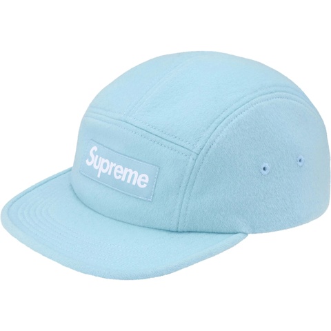 Supreme Wool Camp Cap - Light Blue