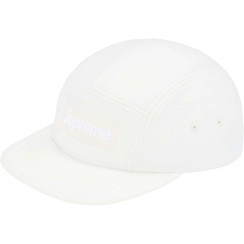 Supreme Wool Camp Cap - White