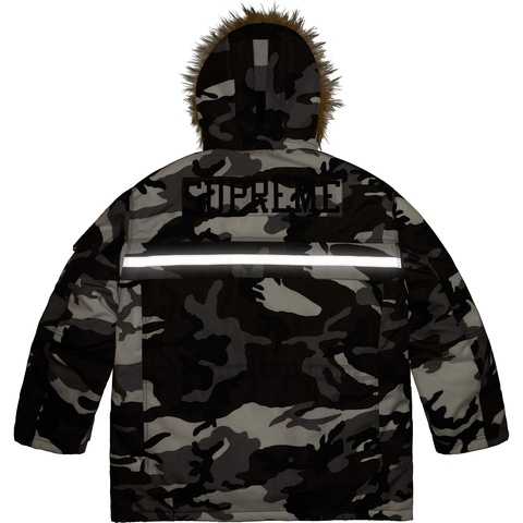 Supreme Cordura® Snorkel Coat - Snow Camo