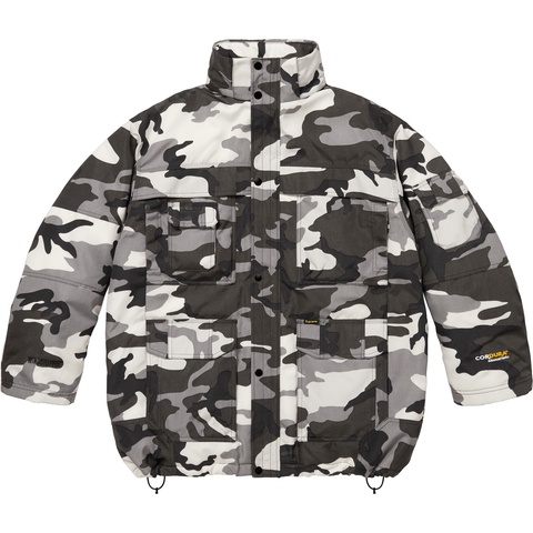 Supreme Cordura® Snorkel Coat - Snow Camo