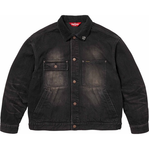 Distressed Selvedge Trucker Jacket - SupremeCommunity