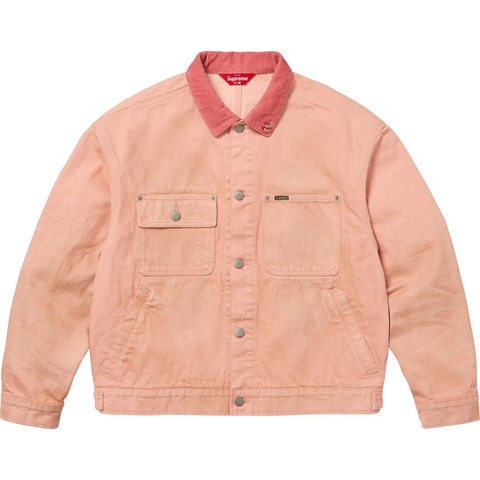 Distressed Selvedge Trucker Jacket - Supreme