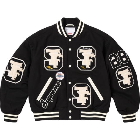 Supreme Varsity スタジャン2025夏発売新品未開封 正規店 Drill Team Varsity Jacket - fall/winter 2025 - Supreme