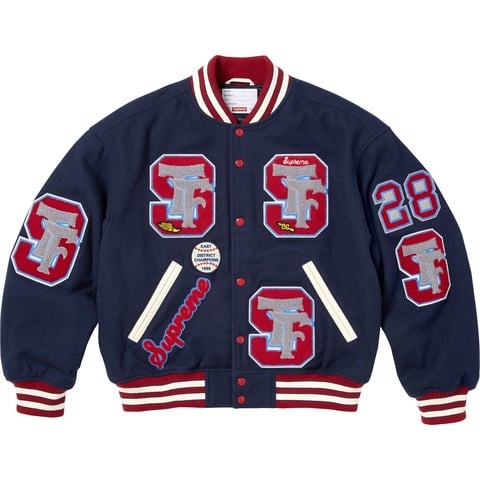 Drill Team Varsity Jacket - fall/winter 2025 - Supreme