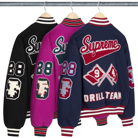 Supreme Drill Team Varsity Jacket - Group Shots