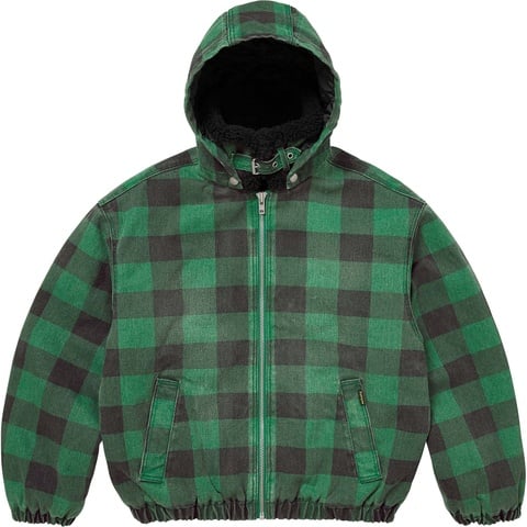 Supreme Faux Shearling Bomber Jacket 緑s Faux Shearling Lined Bomber Jacket - Supreme