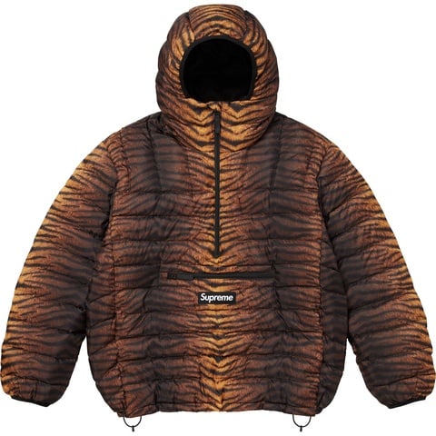 Micro Down Half Zip Hooded Pullover - Supreme