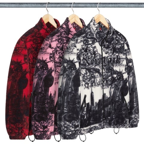 Supreme New York Fleece Jacket - $198.00