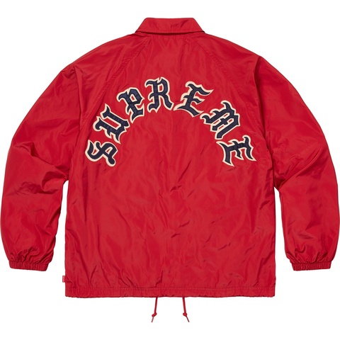 Old English Arc Coaches Jacket - fall/winter 2025 - Supreme