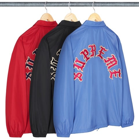 Supreme Old English Arc Coaches Jacket - $158.00
