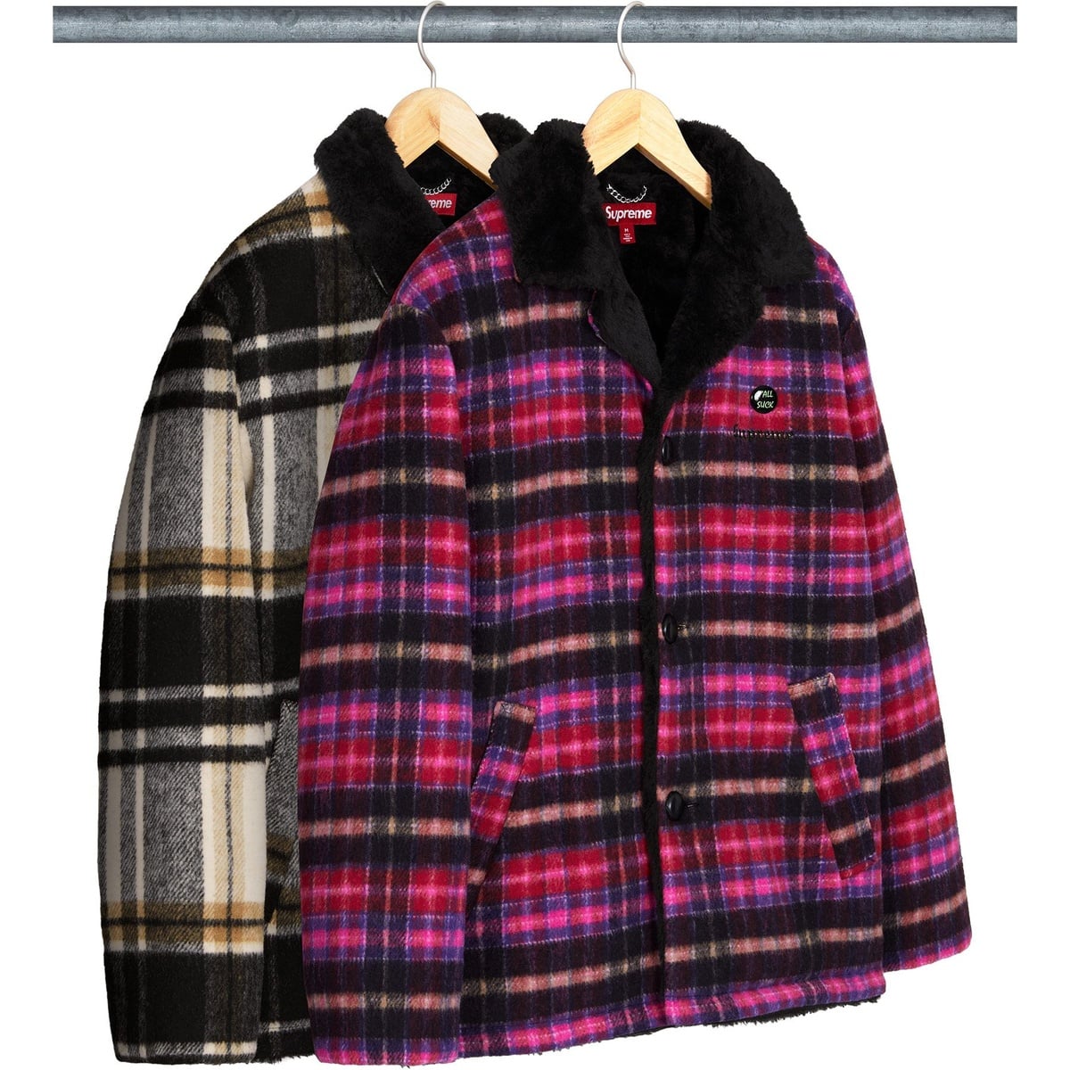 Plaid Car Coat - fall/winter 2025 - SupremeCommunity