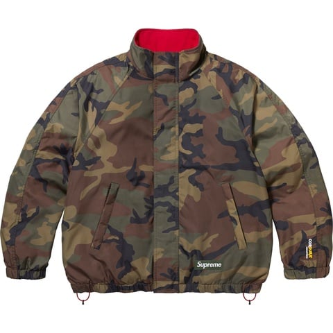 Supreme Polartec® Reversible Track Jacket - Woodland Camo