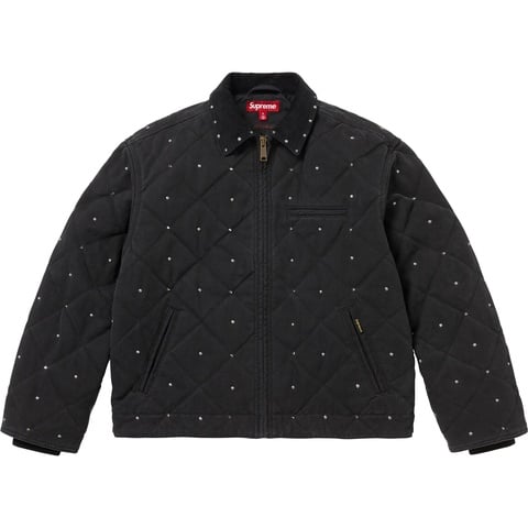 Supreme Supreme®/b.b. Simon Quilted Work Jacket - Black