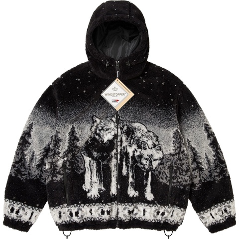 Supreme Supreme®/b.b. Simon Reversible Hooded Fleece Jacket - Black