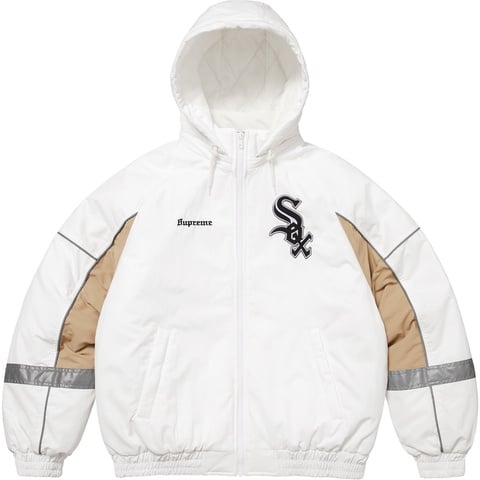 Supreme Supreme®/Chicago White Sox™ Stadium Jacket - White