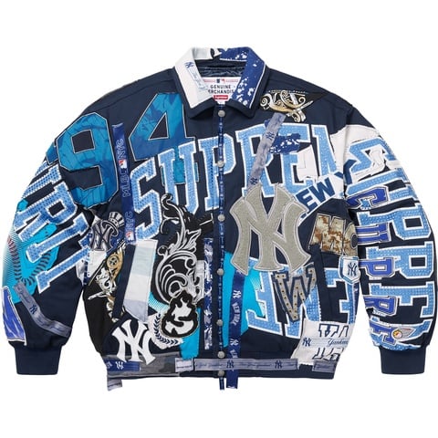 Supreme Supreme®/Jeff Hamilton New York Yankees™  Varsity Jacket - Multicolor