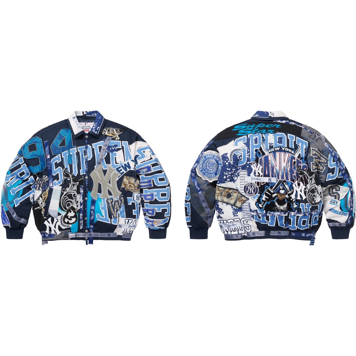 Supreme®/Jeff Hamilton New York Yankees™ Varsity Jacket