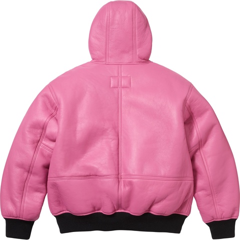 Supreme Supreme®/Schott® Shearling Hooded Work Jacket - Pink
