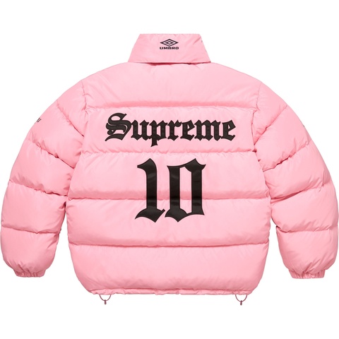 Supreme Supreme®/Umbro® Down Puffer Jacket - Pink