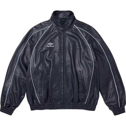 Supreme®/Umbro® Leather Track Jacket - Supreme
