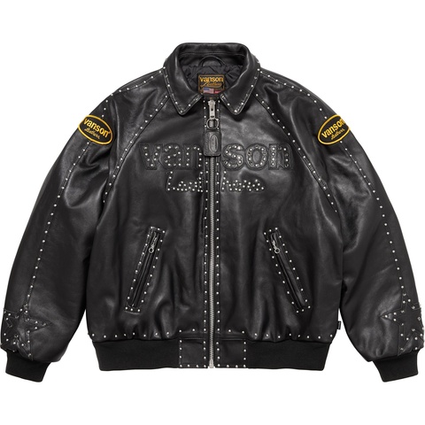 Supreme Supreme®/Vanson Leathers® b.b. Simon Jacket - Black