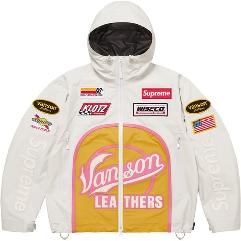Supreme®/Vanson Leathers®/GORE-TEX Shell Jacket - Supreme