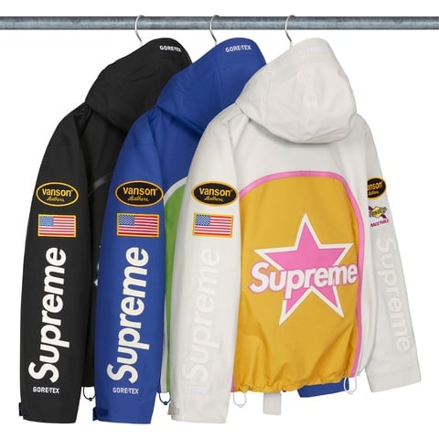Supreme Supreme®/Vanson Leathers®/GORE-TEX Shell Jacket - Group Shots