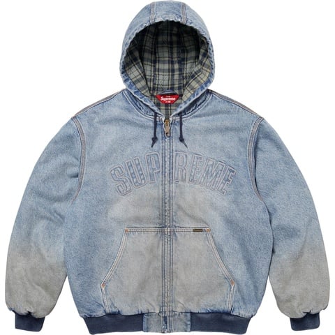 Reflective Arc Hooded Work Jacket - Supreme