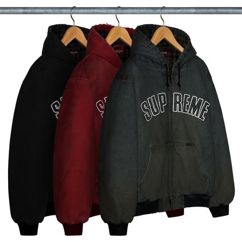 Reflective Arc Hooded Work Jacket - Supreme