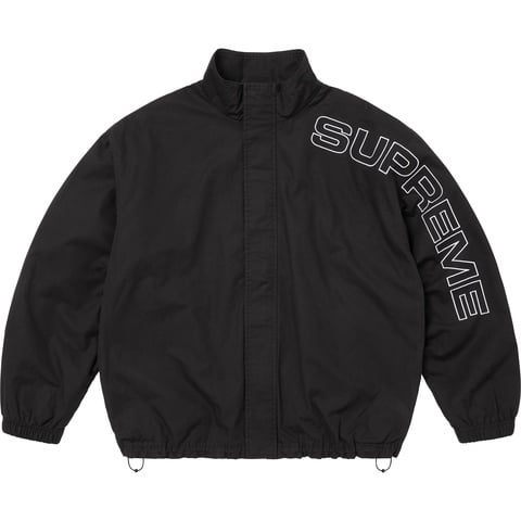 Spellout Embroidered Ripstop Track Jacket - Supreme