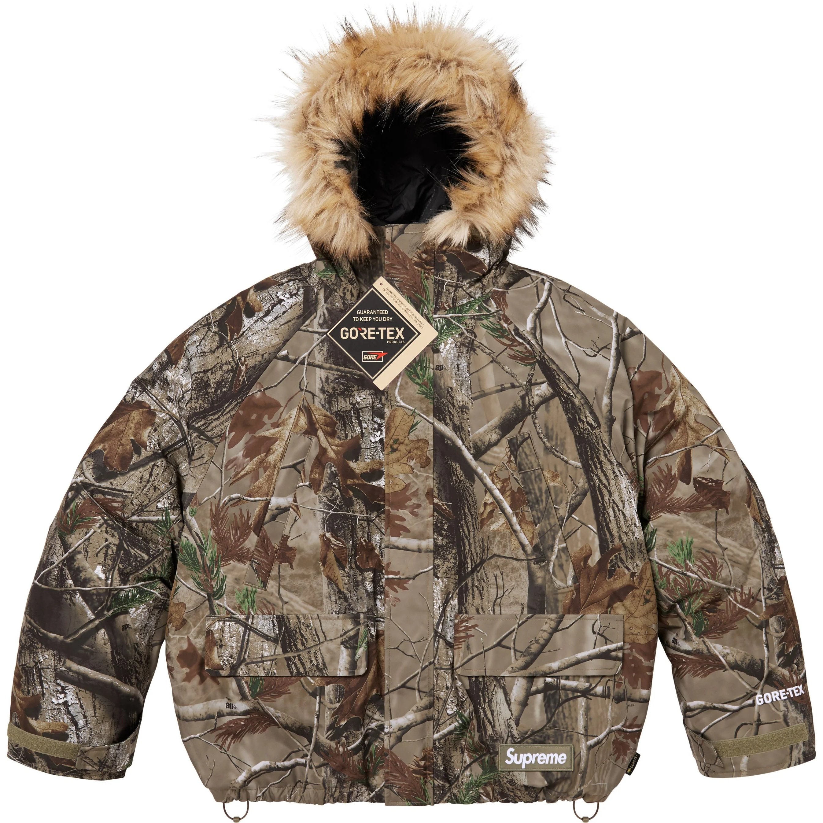 Supreme 2-in-1 GORE-TEX Parka + Reversible 700-Fill Down Liner Jacket (FW25) - Realtree® AP Camo - $598