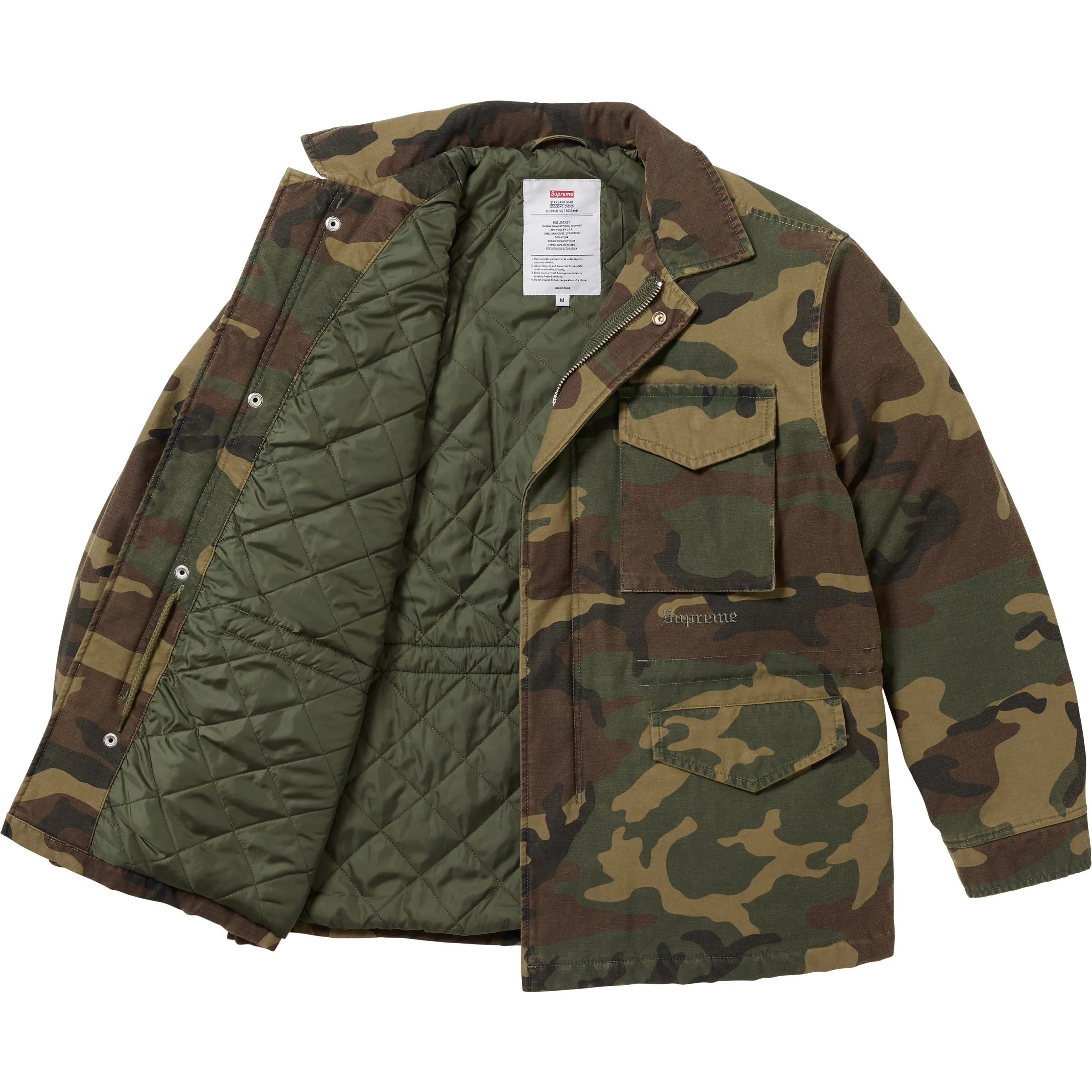 Supreme AOI Cross M52 Jacket (FW25) - $398