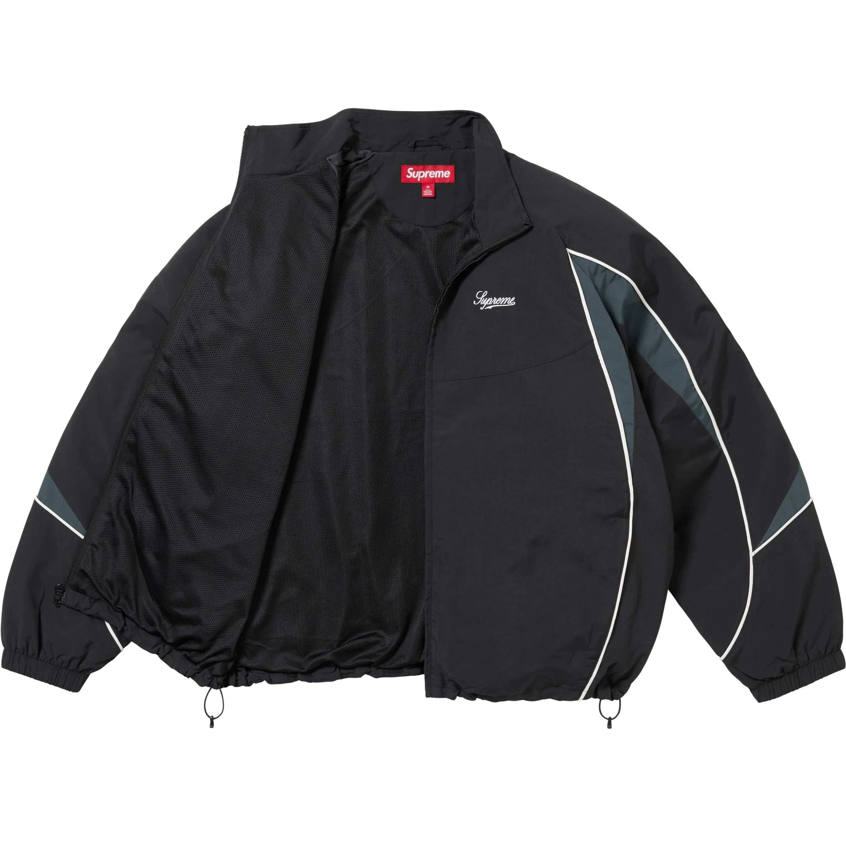 Supreme Contrast Piping Track Jacket (FW25) - $168