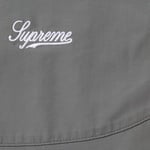 Supreme Contrast Piping Track Jacket (FW25) - Grey