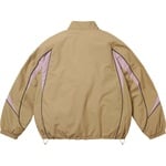 Supreme Contrast Piping Track Jacket (FW25) - Tan