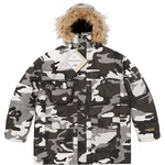 Supreme Cordura Snorkel Coat (FW25) - Snow Camo