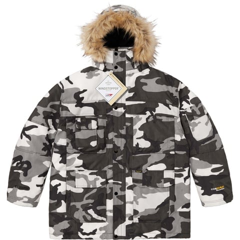Supreme Cordura® Snorkel Coat - Snow Camo