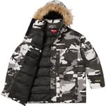 Supreme Cordura Snorkel Coat (FW25) - Snow Camo