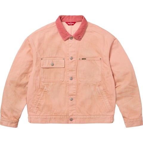 Distressed Selvedge Trucker Jacket - Supreme