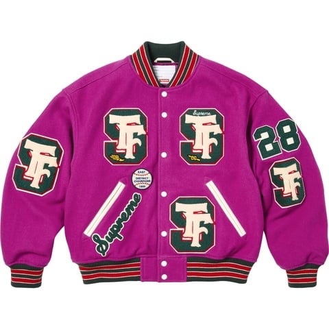 Drill Team Varsity Jacket - fall/winter 2025 - Supreme
